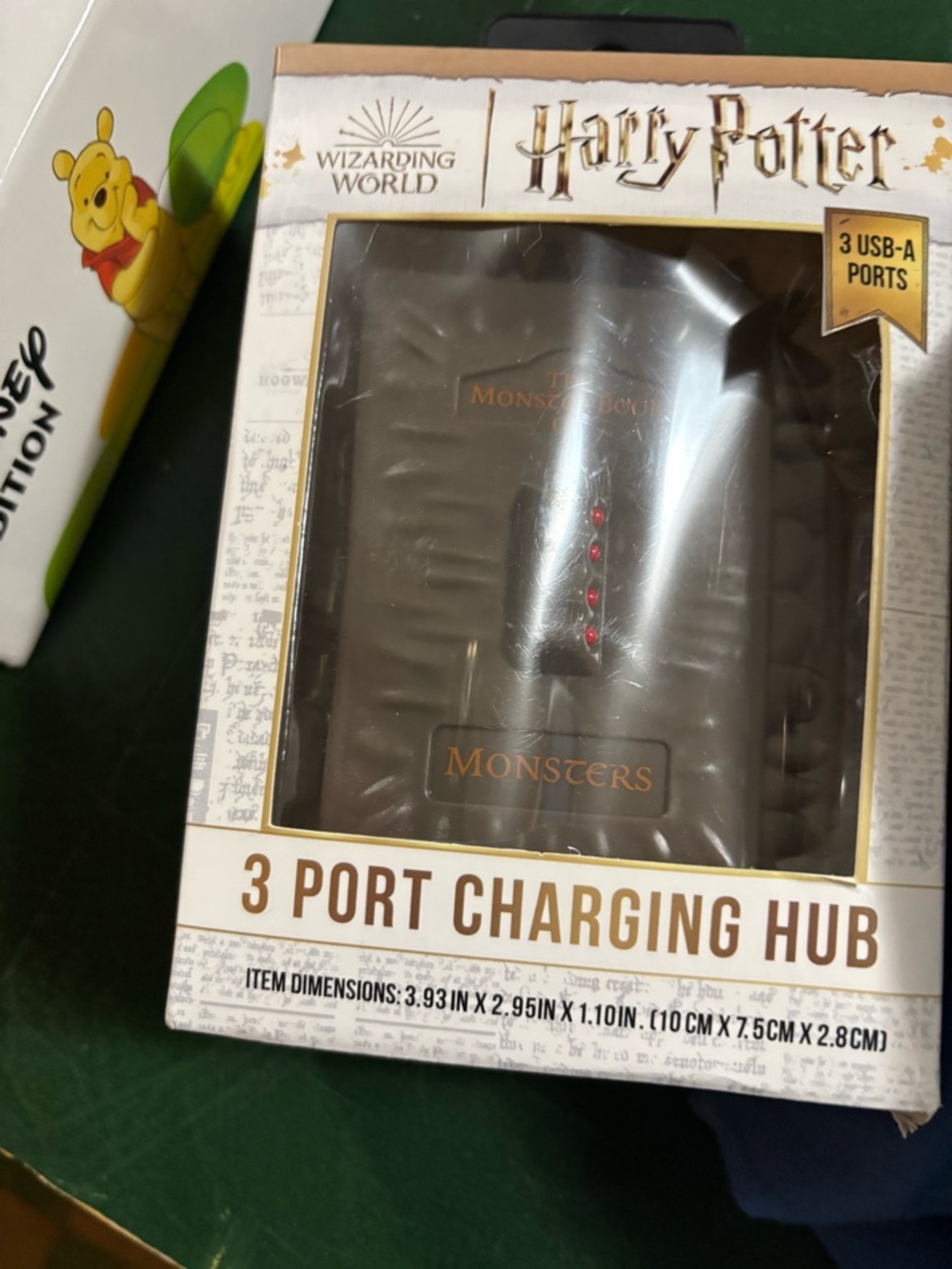 Harry Potter Monsters 3-Port Charging Hub - Black